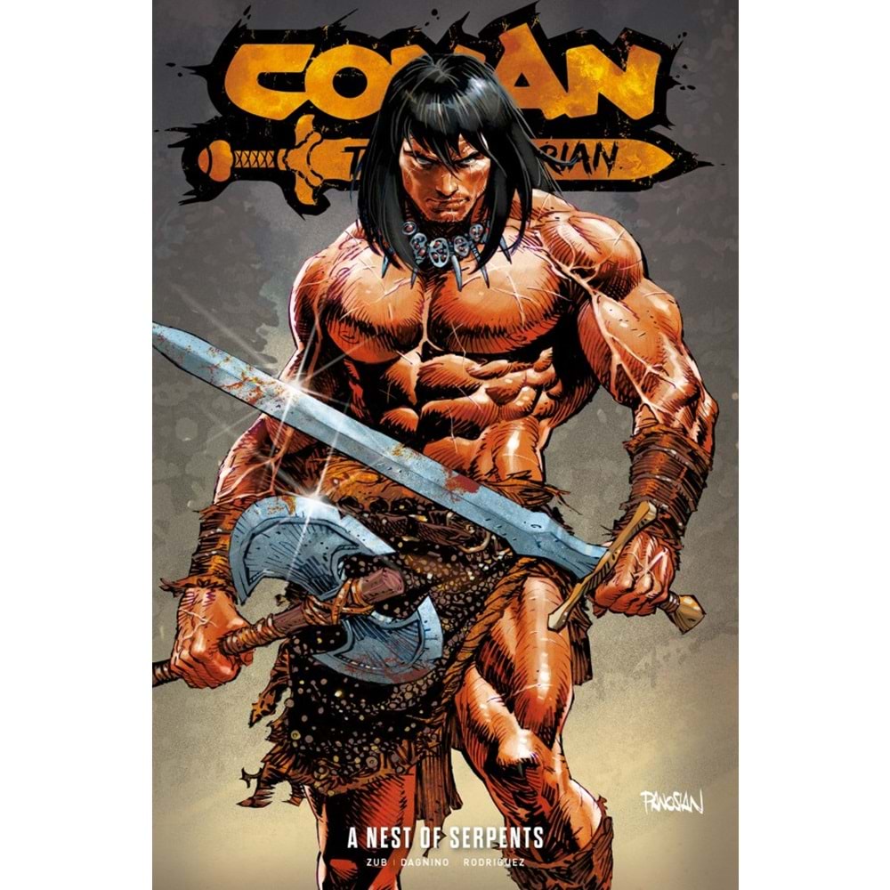 CONAN THE BARBARIAN (2023) VOL 6 A NEST OF SERPENTS TPB REGULAR EDITION DAN PANOSIAN COVER