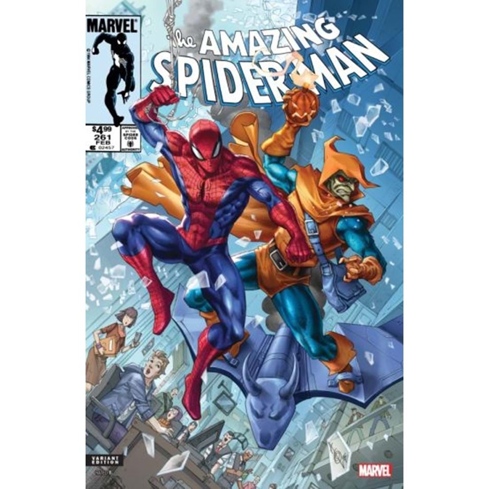 AMAZING SPIDER-MAN # 261 FACSIMILE EDITION 1:25 ALAN QUAH VARIANT