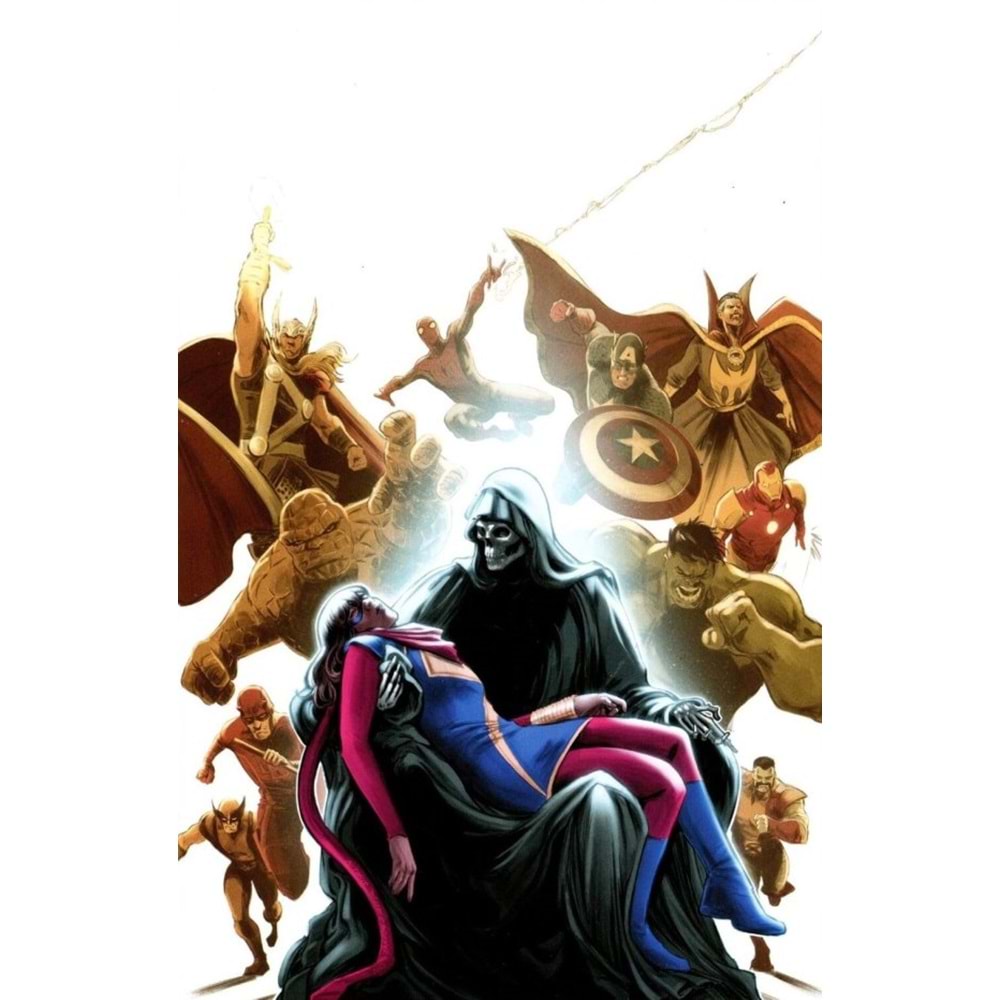 FALLEN FRIEND THE DEATH OF MS MARVEL # 1 1:50 CARMEN CARNERO HOMAGE VIRGIN VARIANT