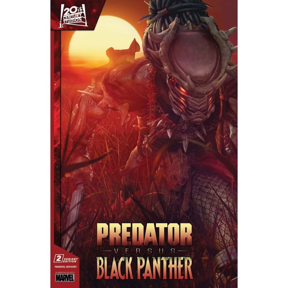 PREDATOR VS BLACK PANTHER # 2 (OF 4) 1:25 RAHHZAH VARIANT