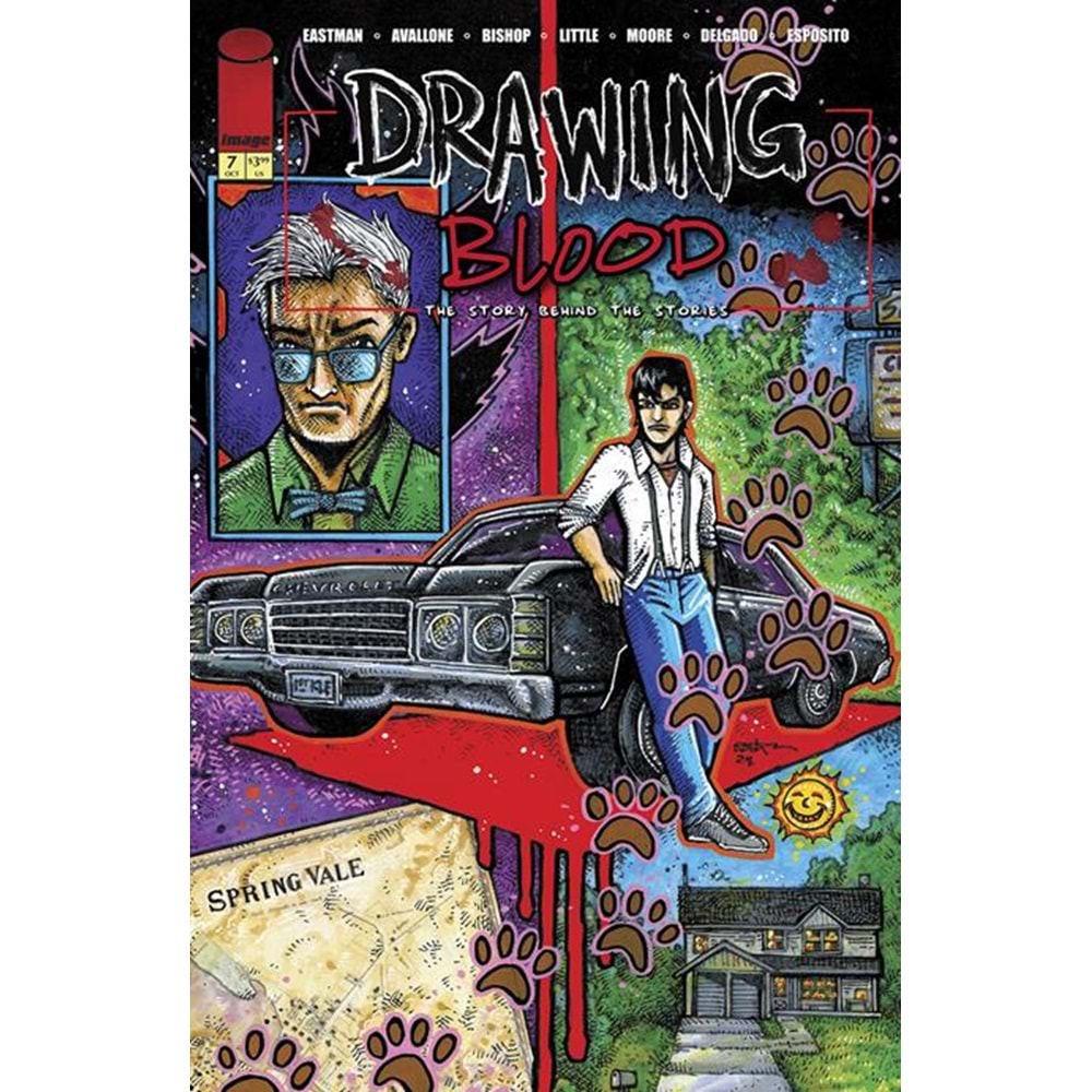 DRAWING BLOOD # 7 (OF 12) COVER A KEVIN EASTMAN