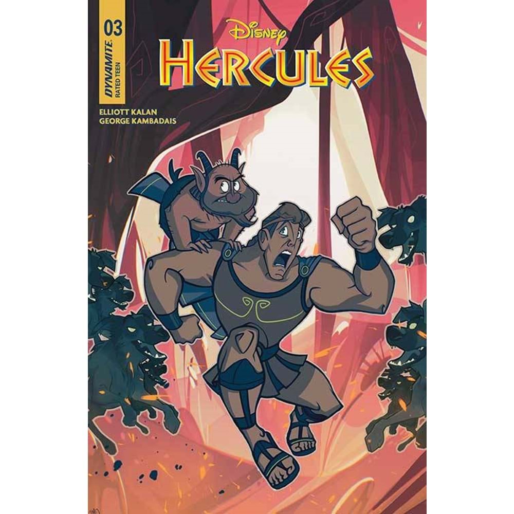 HERCULES # 3 COVER C FRANCESCO TOMASELLI VARIANT