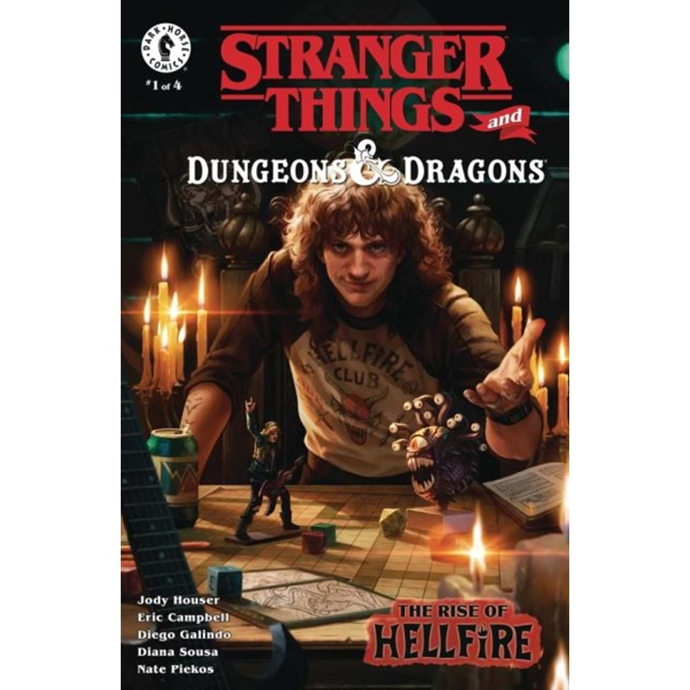 STRANGER THINGS AND DUNGEONS & DRAGONS THE RISE OF HELLFIRE #1-4 TAM SET