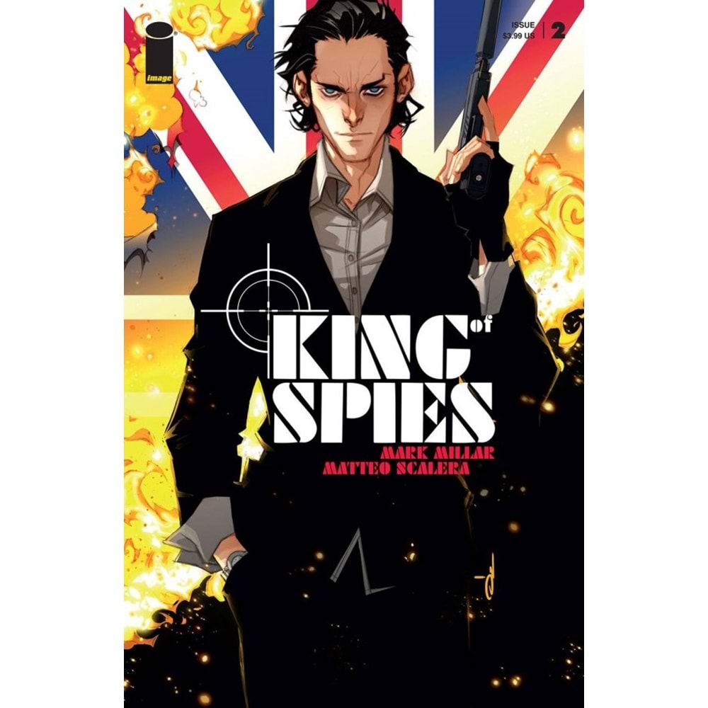 KING OF SPIES # 2 (OF 4) COVER C ÖZGÜR YILDIRIM
