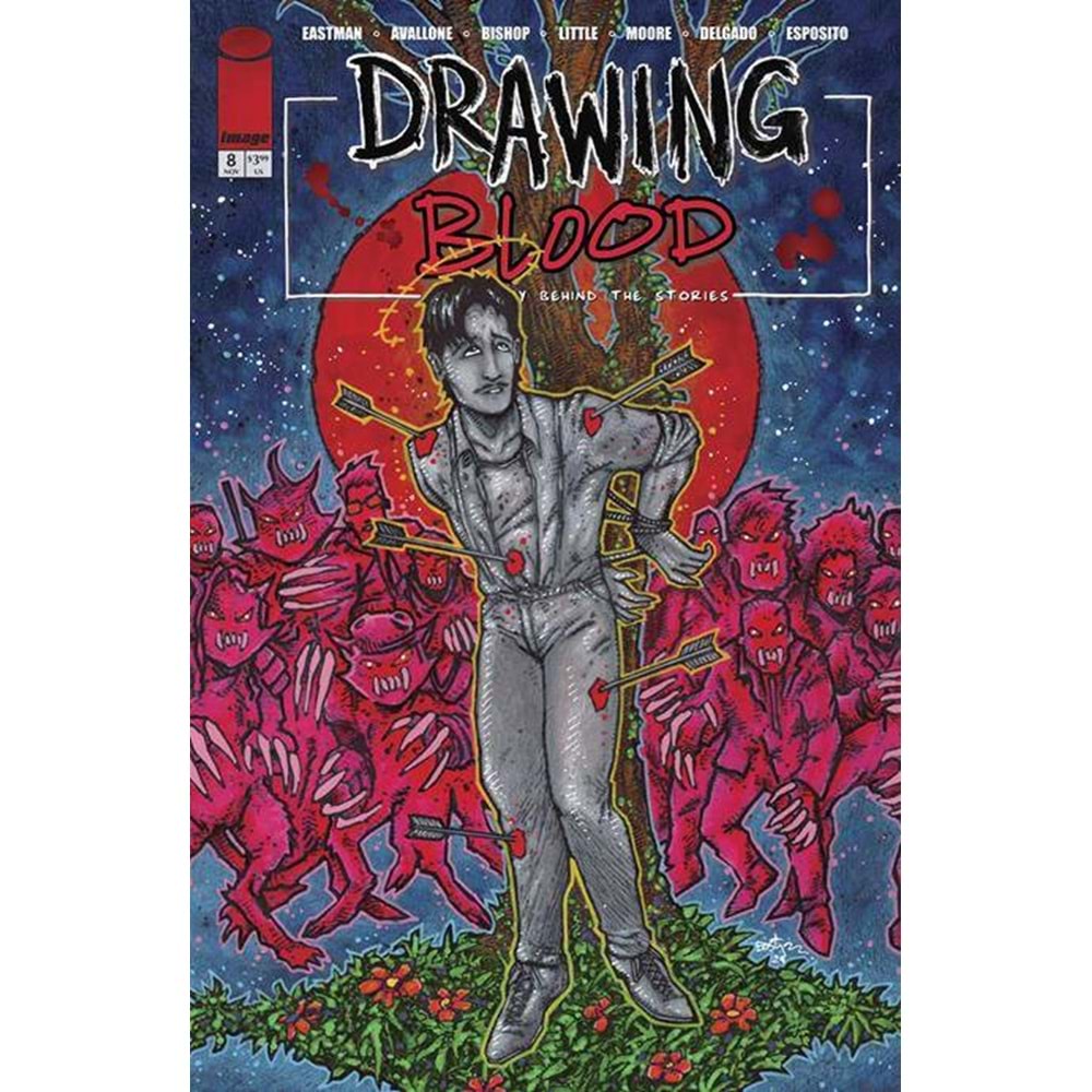 DRAWING BLOOD # 8 (OF 12) COVER A KEVIN EASTMAN