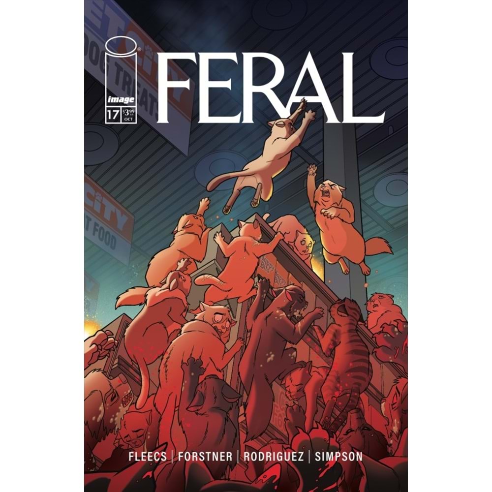 FERAL # 17 COVER A TONY FLEECS