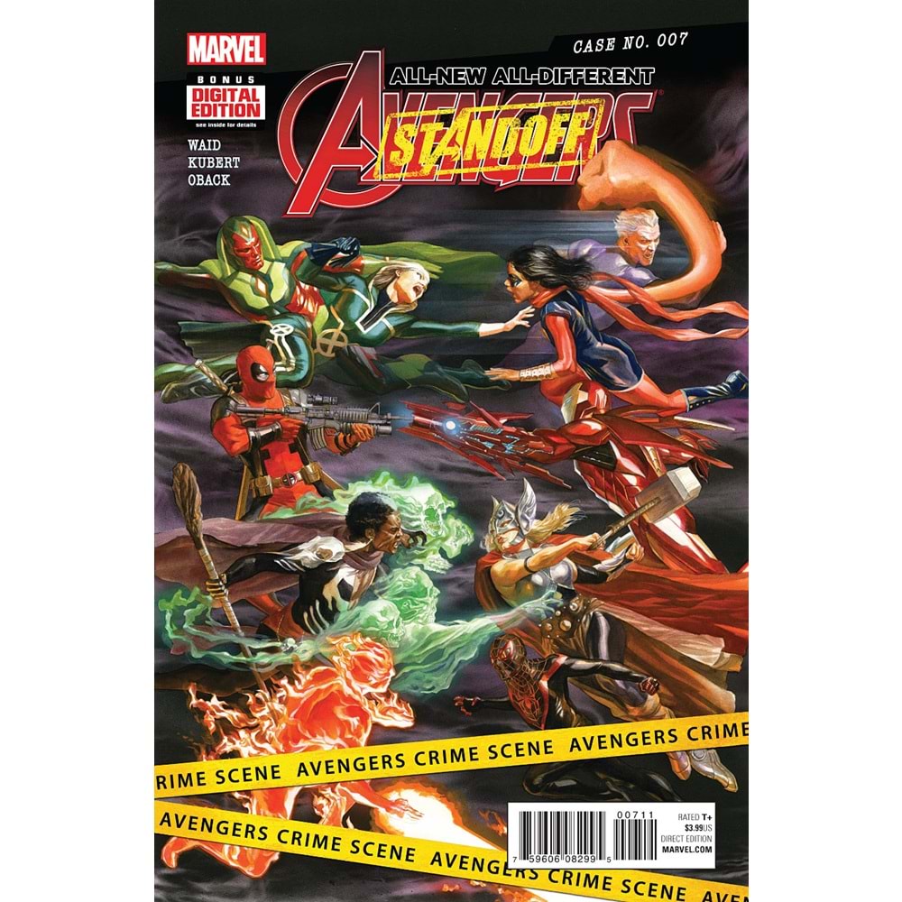 ALL NEW ALL DIFFERENT AVENGERS # 7