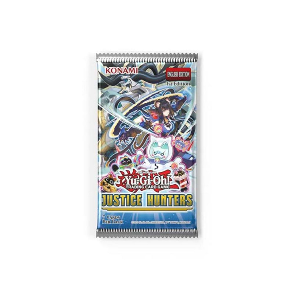 YUGIOH JUSTICE HUNTERS BOOSTER PACK
