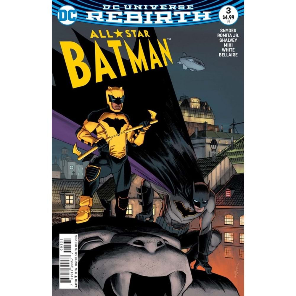 ALL STAR BATMAN # 3 SHALVEY VARIANT