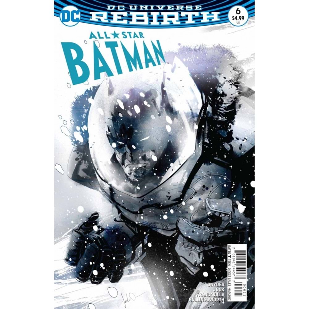 ALL STAR BATMAN # 6 JOCK VARIANT