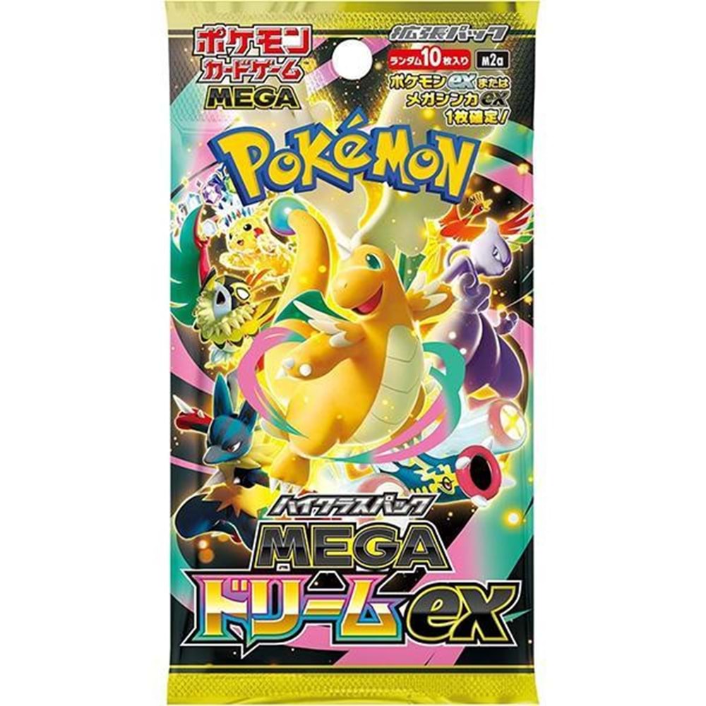 POKEMON TCG MEGA DREAM EX BOOSTER PACK (JAPONCA)