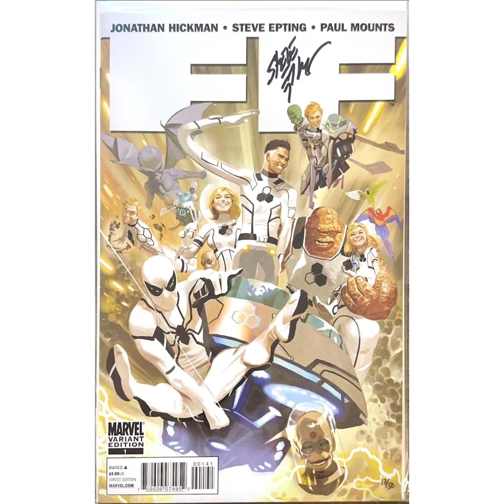 DF FF #1 DANIEL ACUNA VARIANT STEVE EPTING İMZALI SERTİFİKALI 50 LİMİTLİ