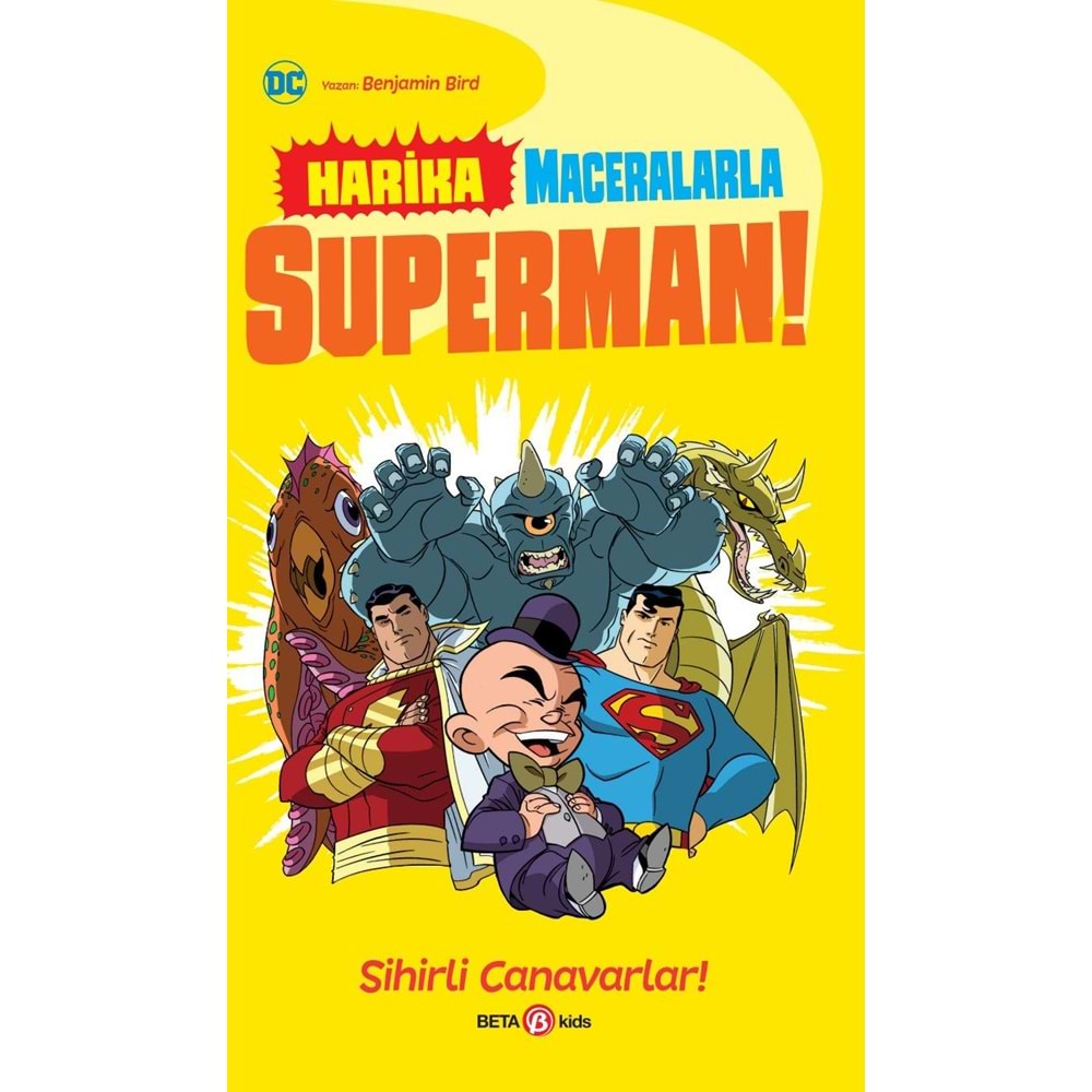 DC HARİKA MACERALARLA SUPERMAN SİHİRLİ CANAVARLAR