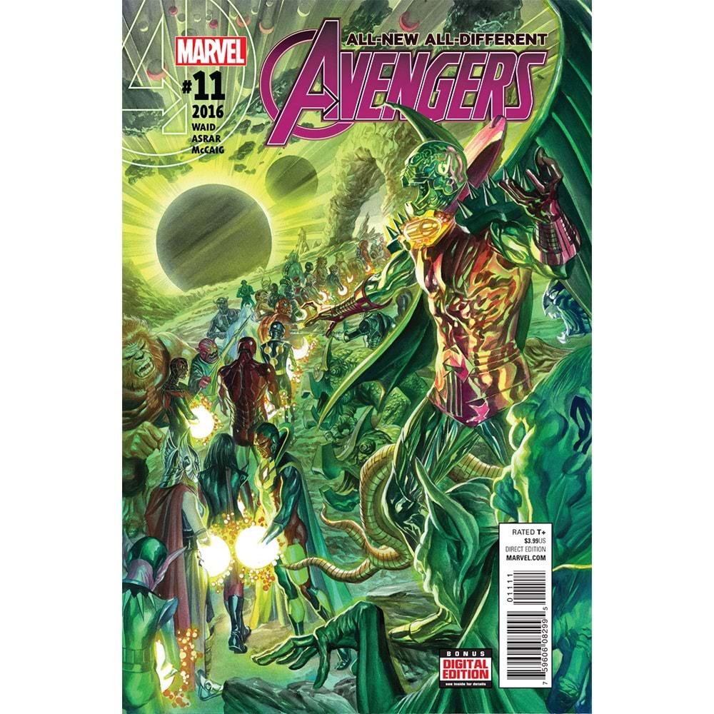 ALL NEW ALL DIFFERENT AVENGERS # 1-15 + ANNUAL TAM SET