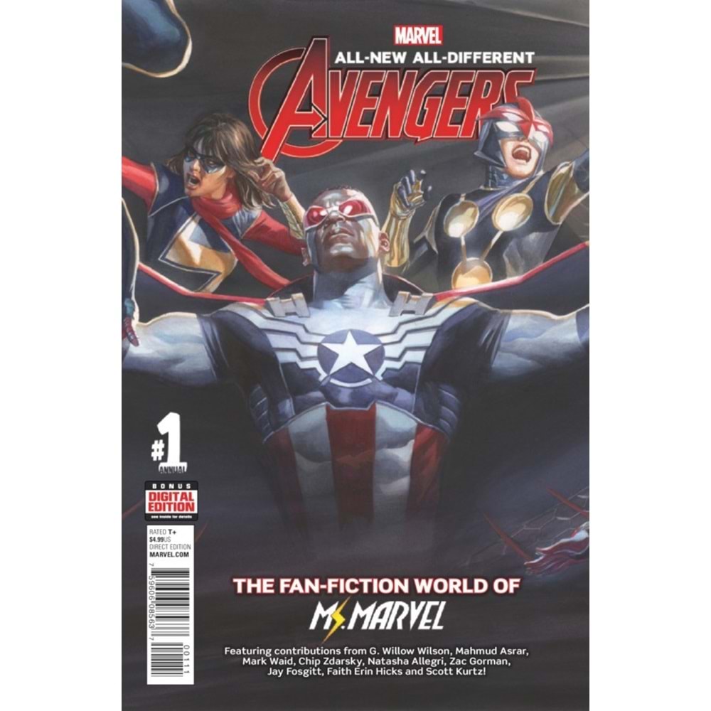 ALL NEW ALL DIFFERENT AVENGERS # 1-15 + ANNUAL TAM SET