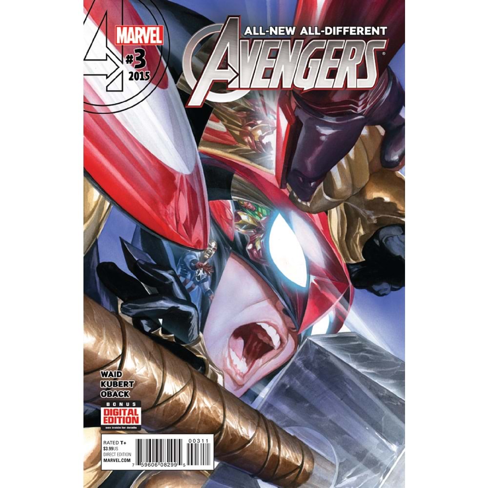 ALL NEW ALL DIFFERENT AVENGERS # 1-15 + ANNUAL TAM SET