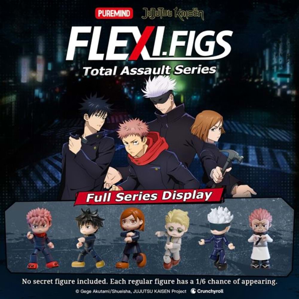 JUJUTSU KAISEN POSABLE FIGURES BLIND BOX