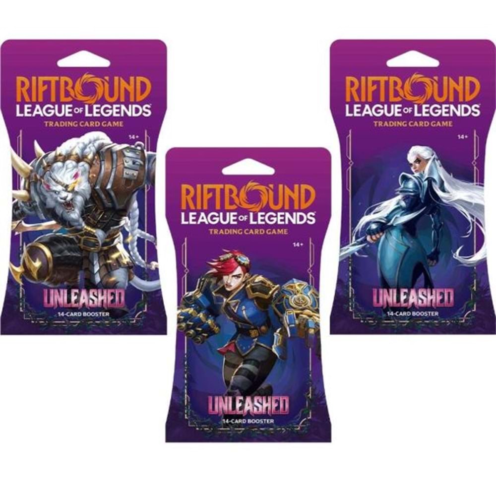 RIFTBOUND LEAGUE OF LEGENDS UNLEASHED BOOSTER PACK