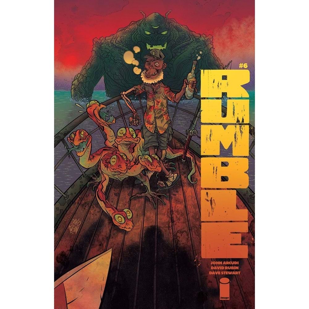 RUMBLE (2017) # 6 COVER A RUBIN