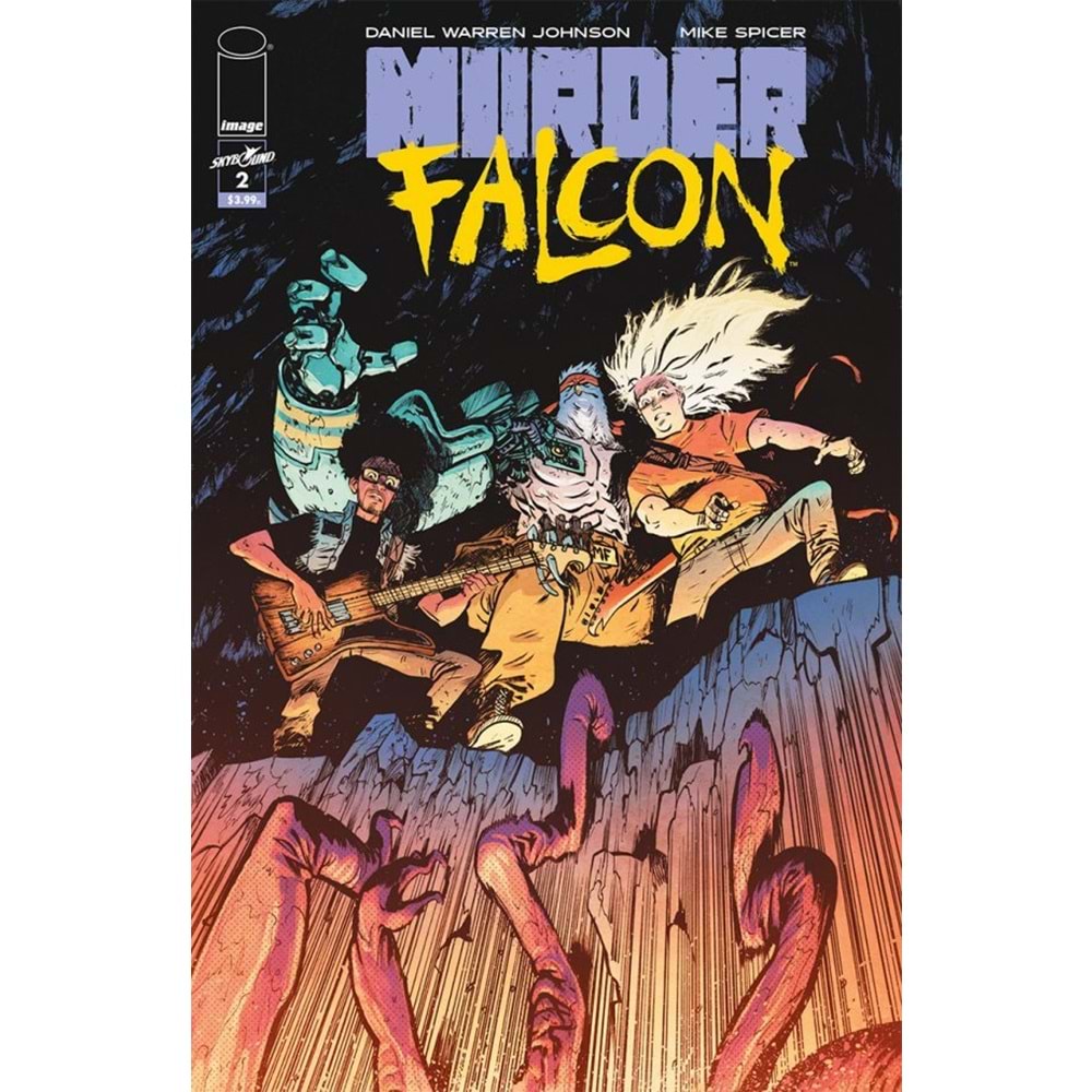 MURDER FALCON #2 COVER A DANIEL WARREN JOHNSON