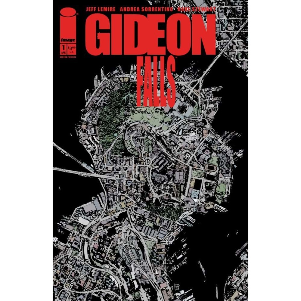 GIDEON FALLS # 1 SECOND PRINTING