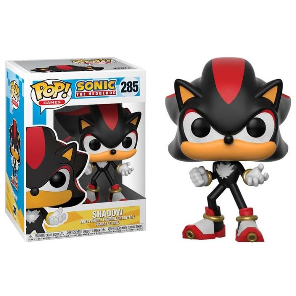 FUNKO POP GAMES SONIC THE HEDGEHOG SHADOW 285