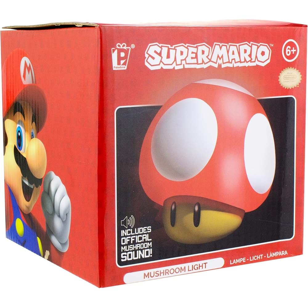 SUPER MARIO MUSHROOM LIGHT LAMBA