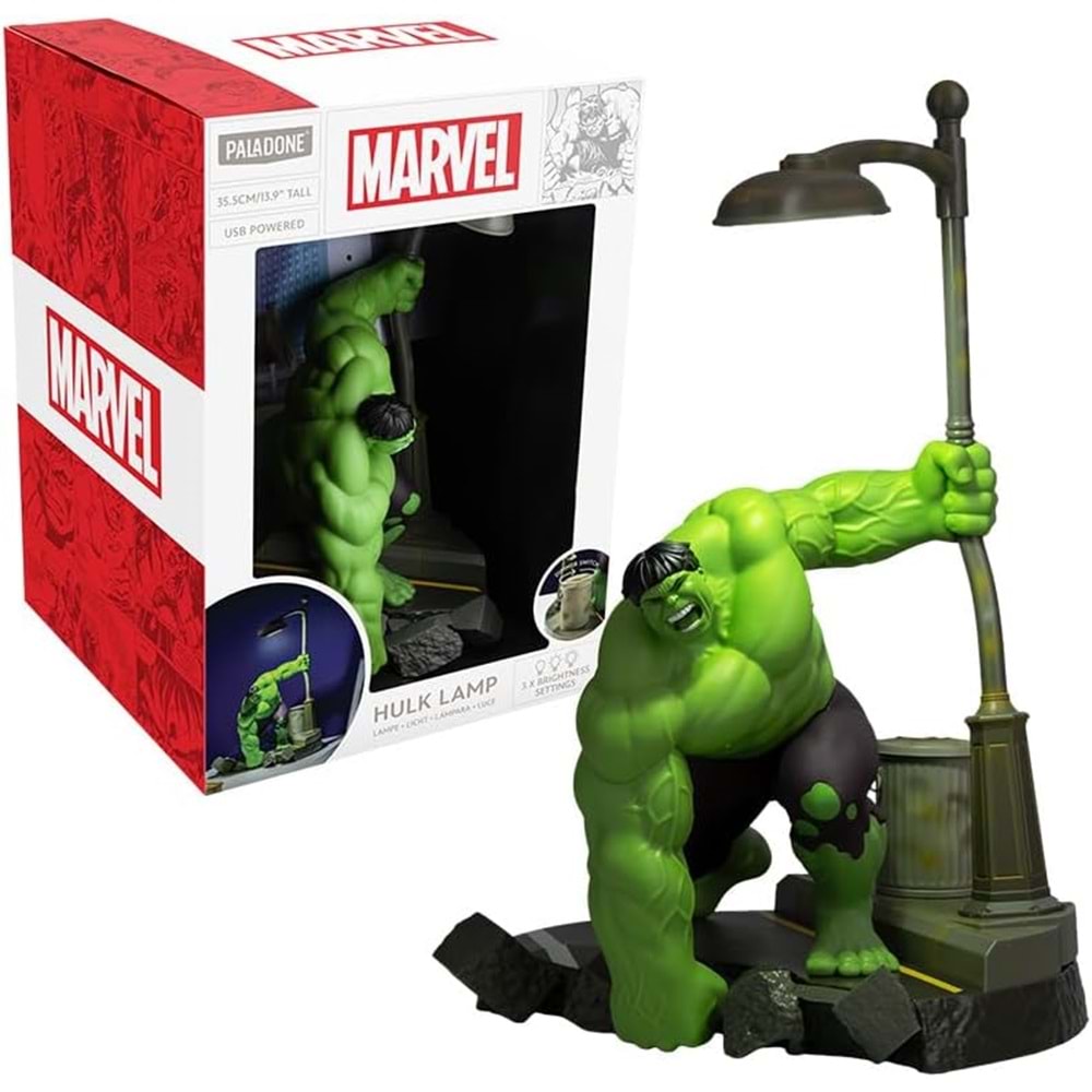 MARVEL HULK DIORAMA LAMP LAMBA