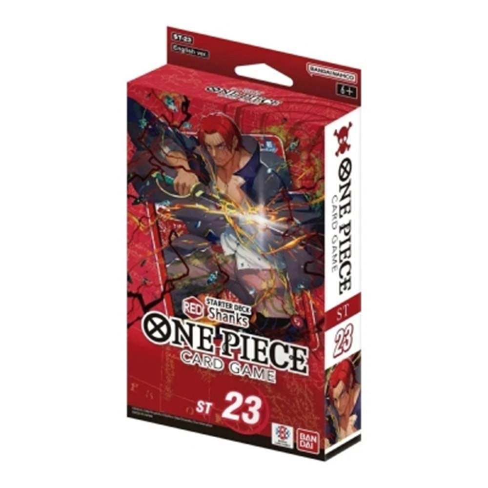 ONE PIECE CARD GAME STARTER DECK SHANKS RED ST23