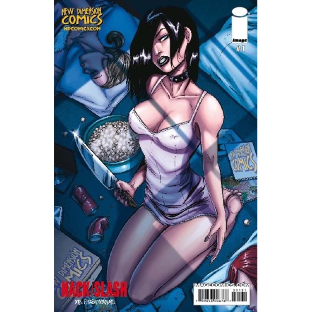 HACK SLASH MY FIRST MANIAC #1 NEW DIMENSION EXCLUSIVE TIM SEELEY VARIANT