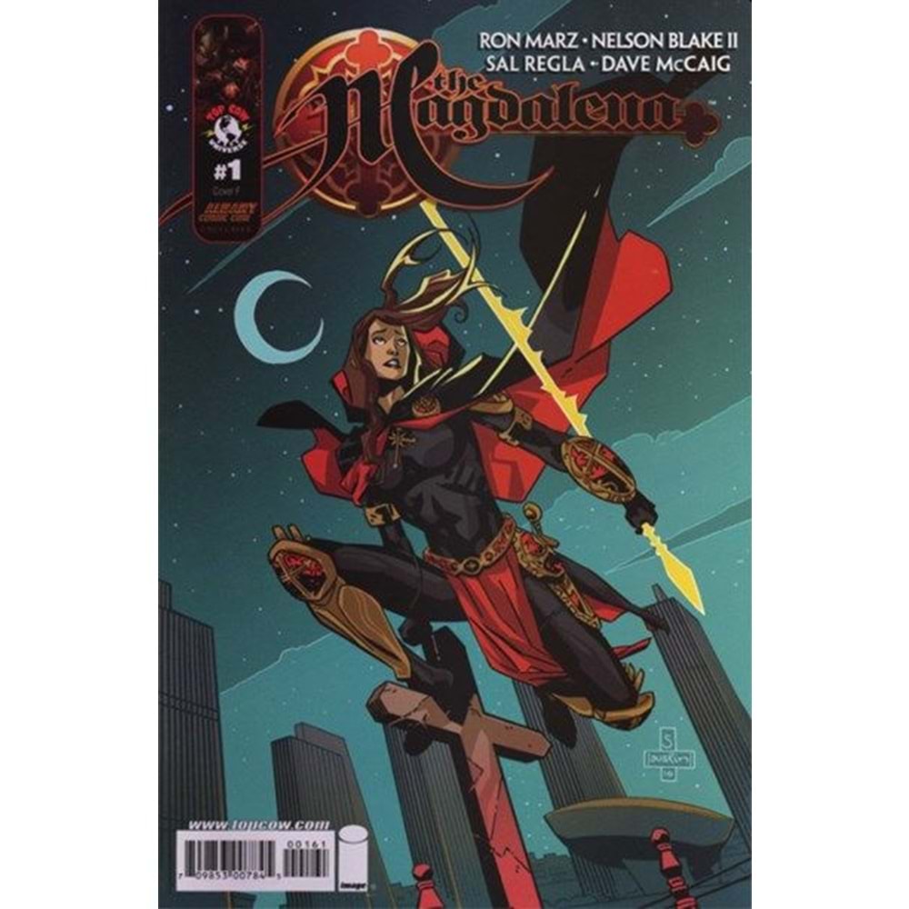 MAGDALENA (2010) #1 ALBANY COMIC CON 2010 EXCLUSIVE MATTHEW DOW SMITH VARIANT