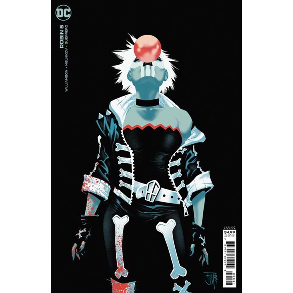 ROBIN (2021) # 5 COVER B FRANCIS MANAPUL CARD STOCK VARIANT
