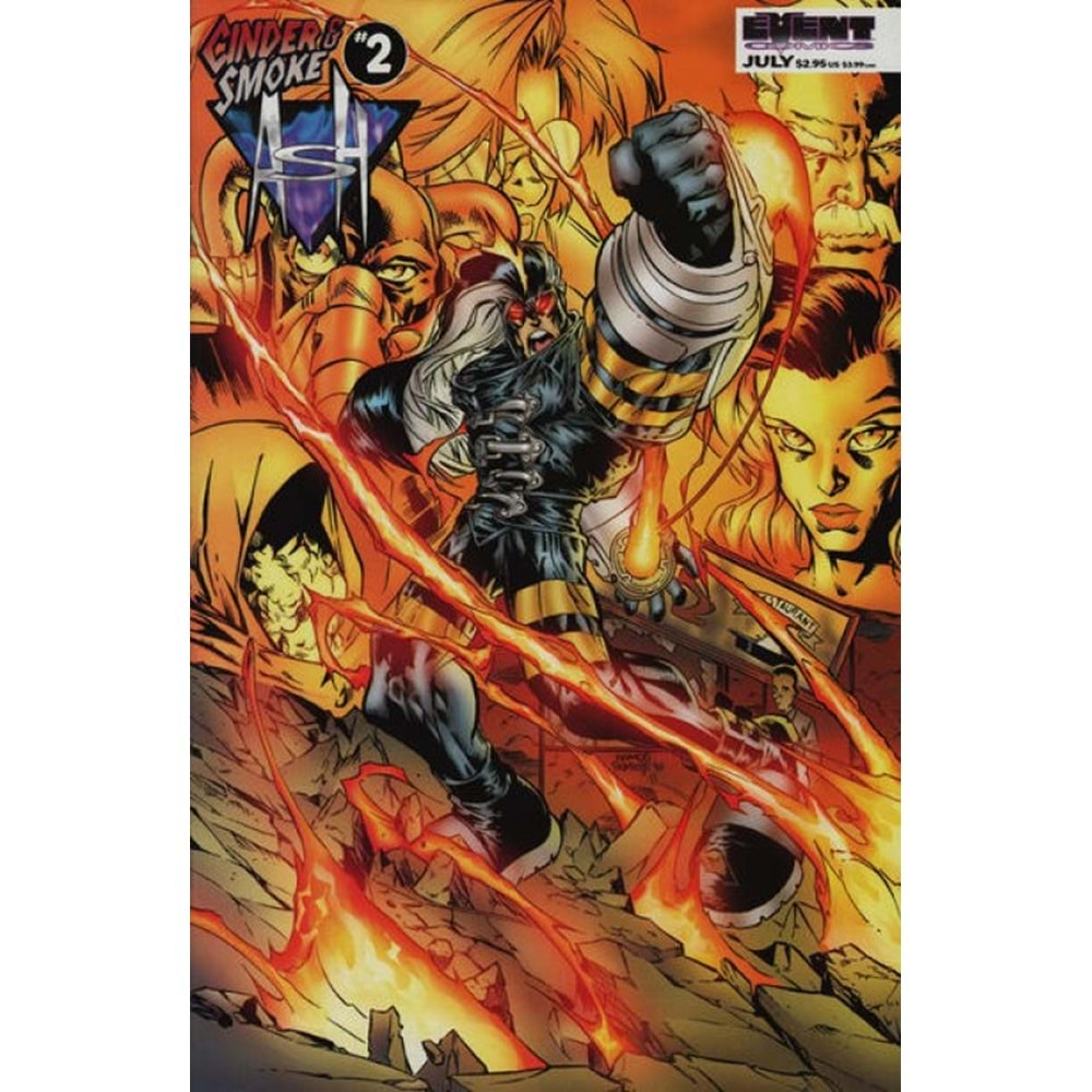 ASH CINDER AND SMOKE #2 COVER A