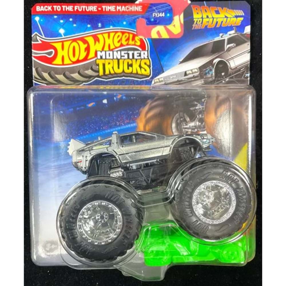 HOT WHEELS MONSTER TRUCKS BACK TO THE FUTURE - TIME MACHINE