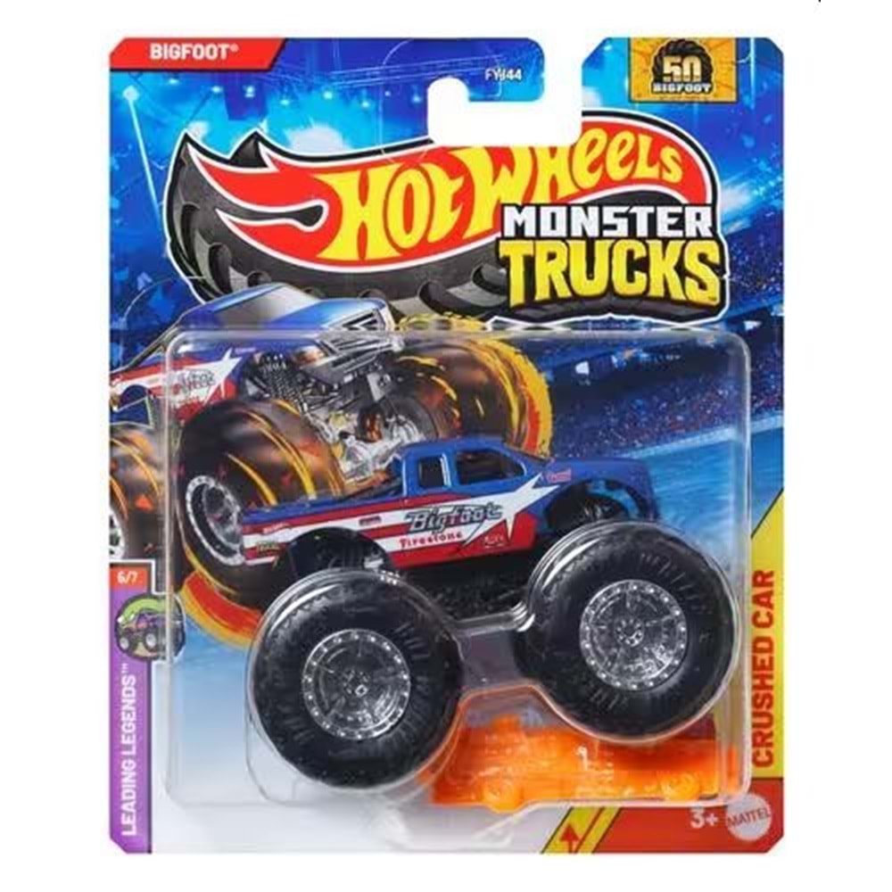 HOT WHEELS MONSTER TRUCKS LEADING LEGENDS BIGFOOT
