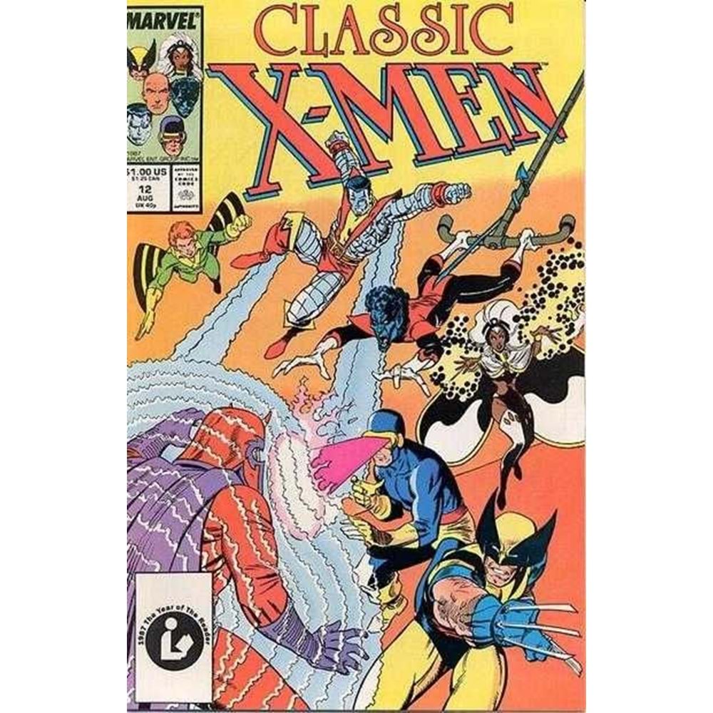 X-MEN CLASSIC (1986) #12 NEWSSTAND F