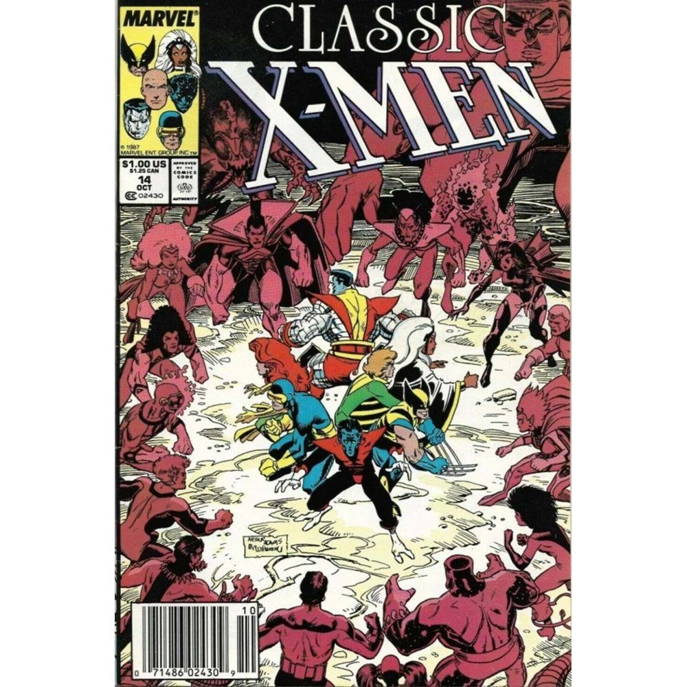 X-MEN CLASSIC (1986) #14 NEWSSTAND F