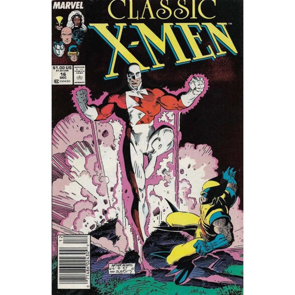 X-MEN CLASSIC (1986) #16 NEWSSTAND F