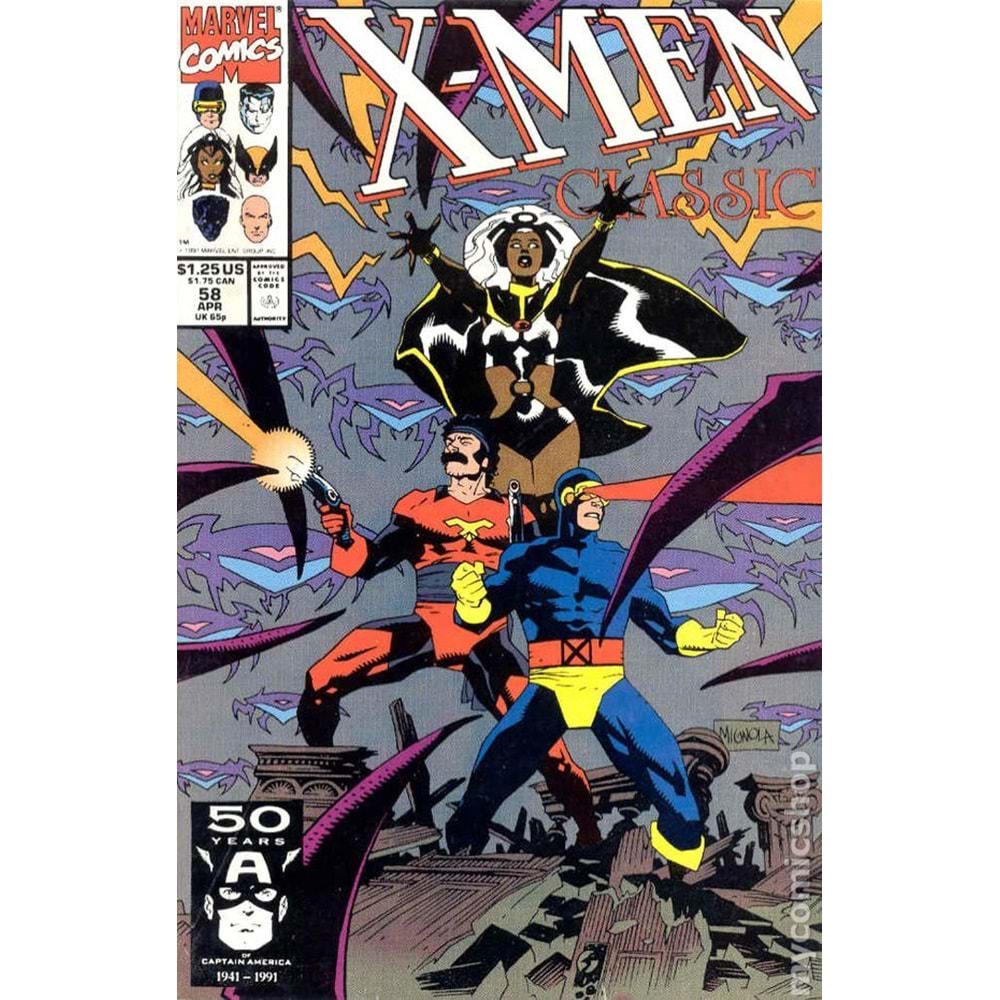 X-MEN CLASSIC (1986) #58 NEWSSTAND F