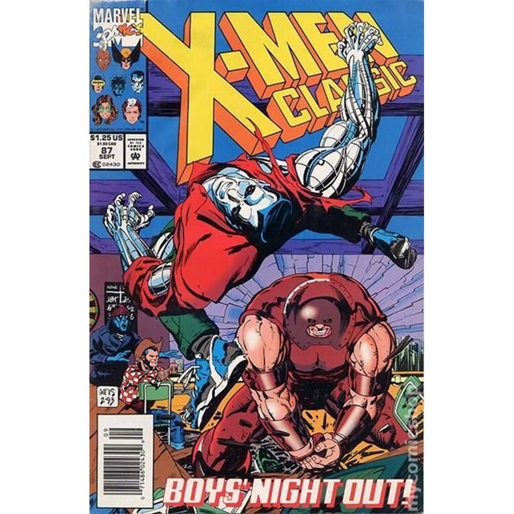 X-MEN CLASSIC (1986) #87 NEWSSTAND F