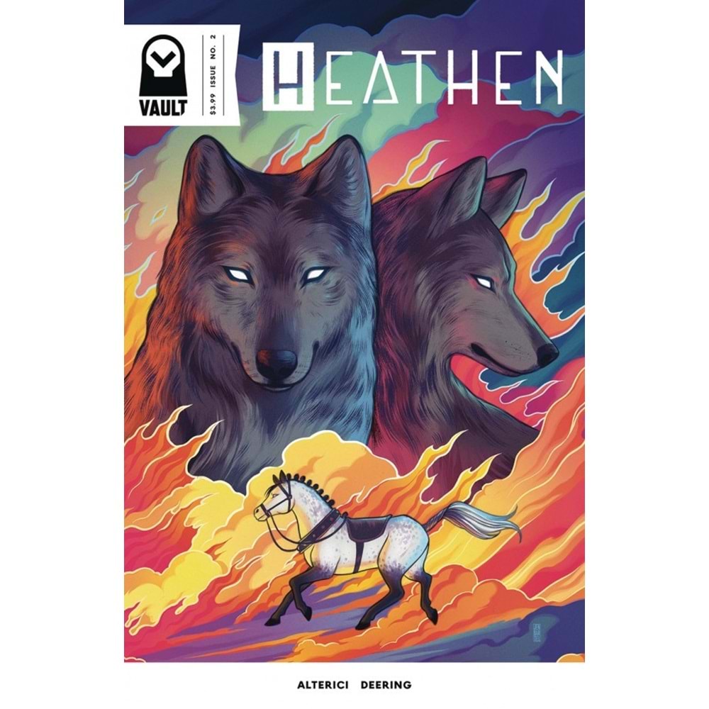 HEATHEN (2017) #2 SECOND PRINTING JEN BARTEL VARIANT