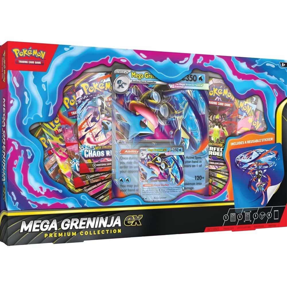 POKEMON TCG MEGA GRENINJA EX PREMIUM COLLECTION