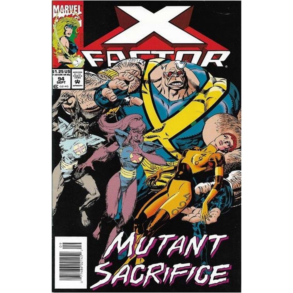X-FACTOR (1986) # 94 NEWSSTAND