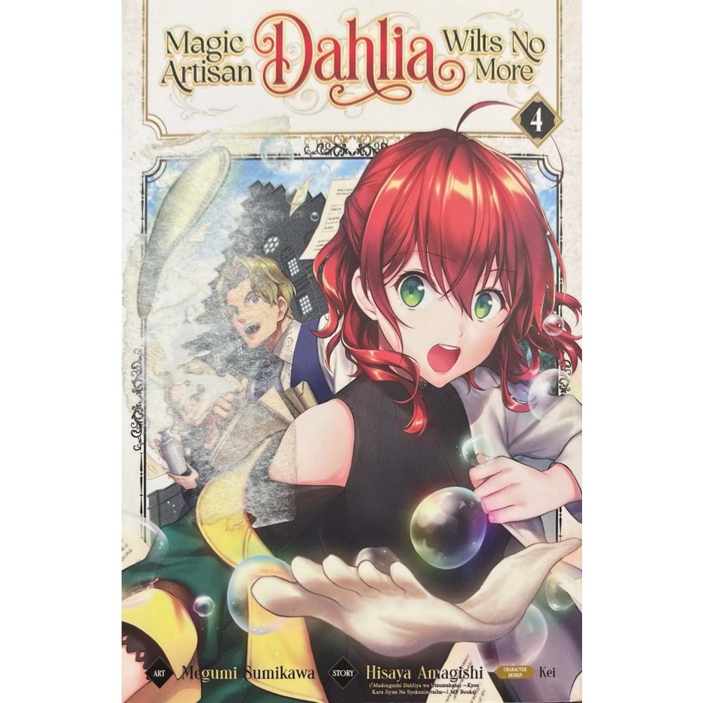 MAGIC ARTISAN DAHLIA WILTS NO MORE VOL 4 TPB (HASARLI, KAPAĞINDA YAPIŞTIRILMIŞ ETİKET SOYULMASI VAR)