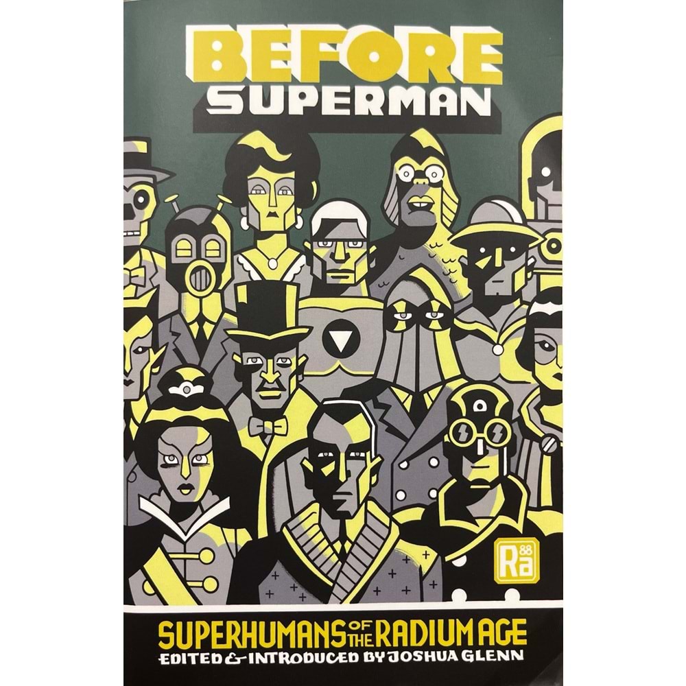 BEFORE SUPERMAN SUPERHUMANS OF THE RADIUM AGE NOVEL TPB (HASARLI, KÖŞEDEN DARBE ALMIŞ)