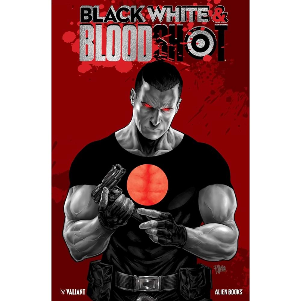 BLACK WHITE AND BLOODSHOT HC