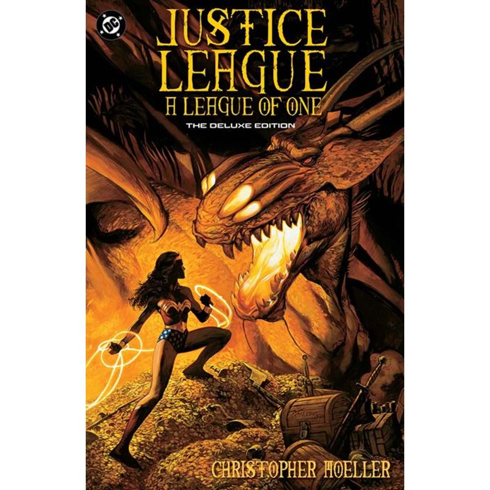 JLA A LEAGUE OF ONE DELUXE EDITION HC