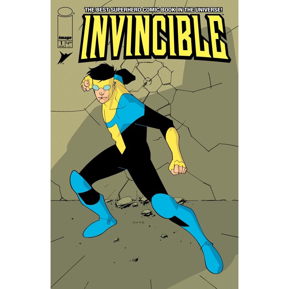 INVINCIBLE FOIL EDITION #1 REPRINT COVER A CORY WALKER & BILL CRABTREE FOIL