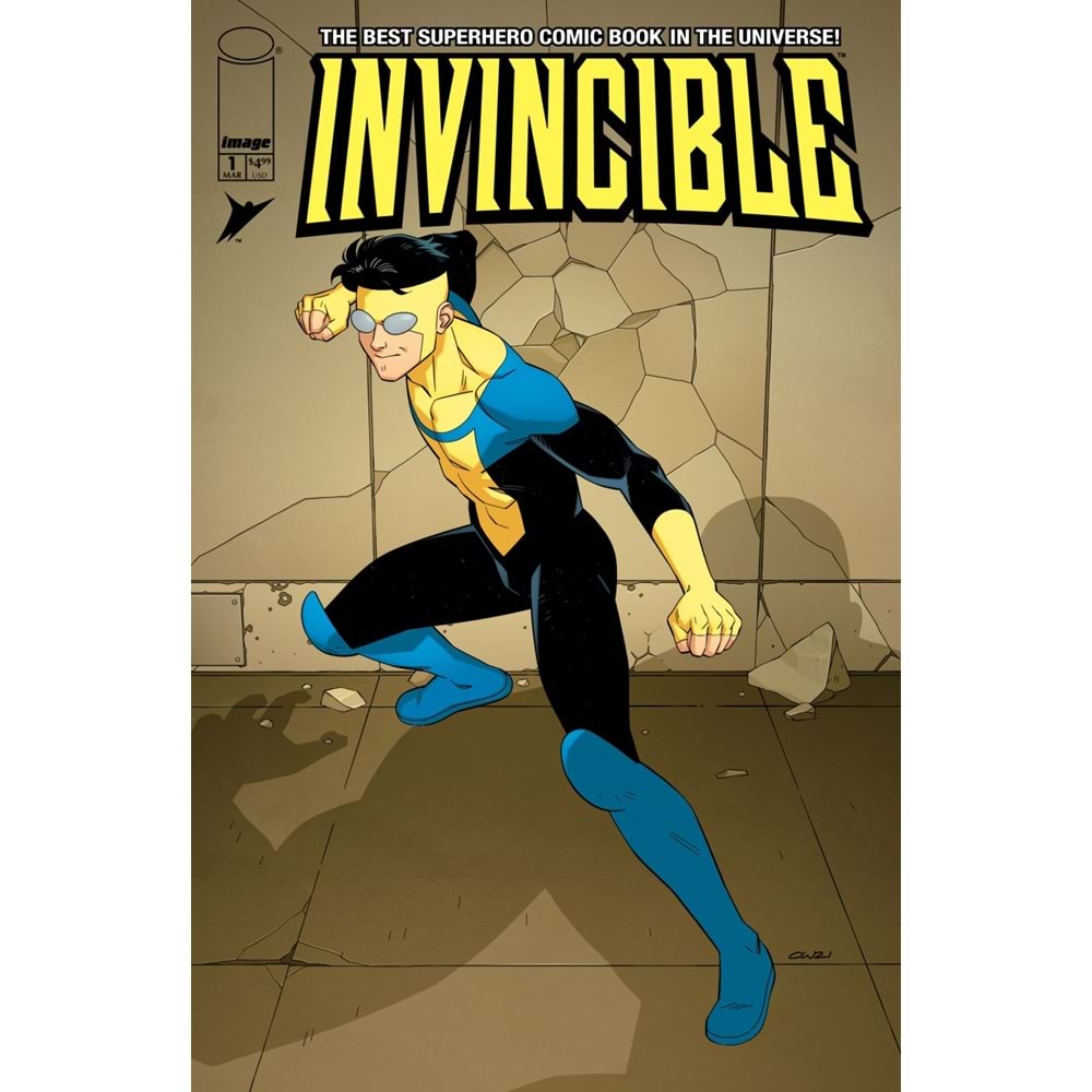 INVINCIBLE FOIL EDITION #1 REPRINT COVER B CORY WALKER & DAVE MCCAIG VARIANT