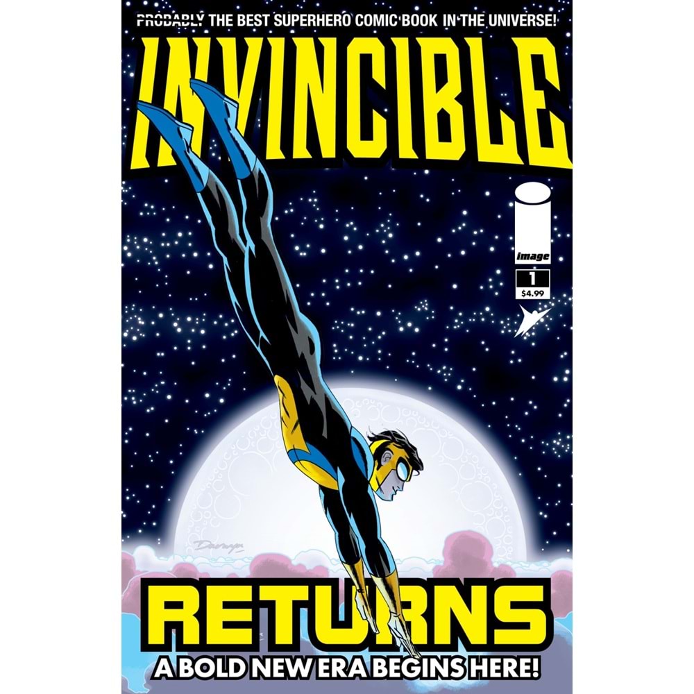 INVINCIBLE RETURNS FACSIMILE EDITION #1 COVER C DARWYN COOKE VARIANT